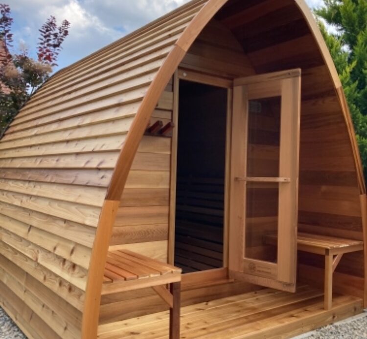 Venkovní sauna POD WRC Hostivice